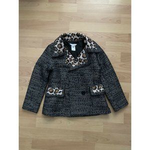 Marc Jacobs Little Kids Leopard Winter Jacket Girl